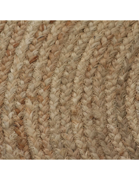 Tappeto in Juta Intrecciata 120 cm Rotondo
