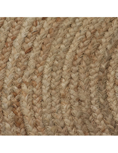 Tappeto in Juta Intrecciata 150 cm Rotondo