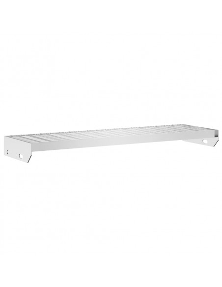 Gradino in Griglia 80x24x7 cm Acciaio Zincato