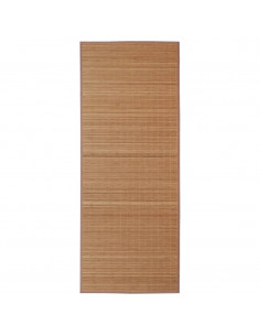 Tappeto in Bambù 160x230 cm Marrone