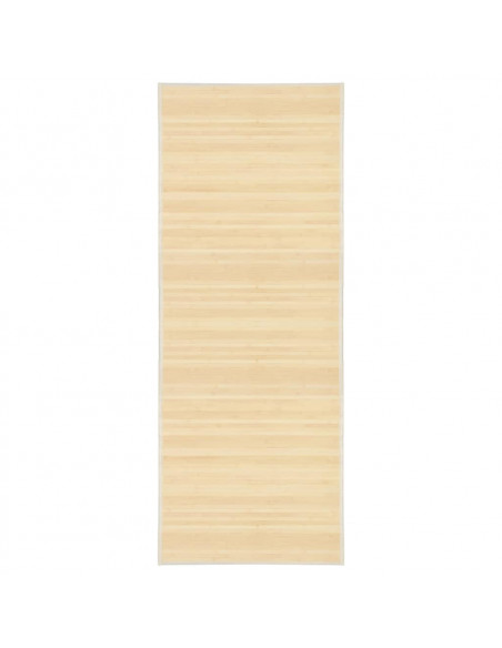 Tappeto in Bambù 80x200 cm Naturale