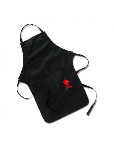 Grembiule cucina Weber 6474 Regolabile per Cottura Nero Nero
