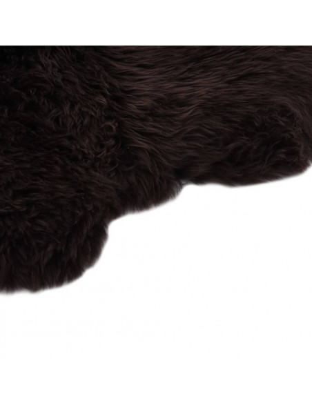 Tappeto in Pelle di Montone 60x90 cm Marrone