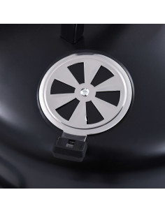 Griglia Barbecue a Carbone 3-in-1 40x80 cm