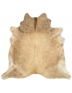 Tappeto in Vera Pelle Bovina 150x170 cm Beige