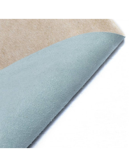 Tappeto in Vera Pelle Bovina 150x170 cm Beige