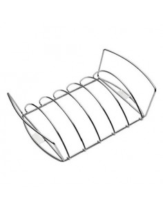 Griglia barbecue Weber 6469 Supporto Cottura Arrosti Inox lucido Inox