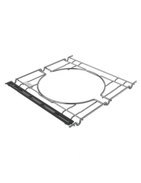Griglia barbecue Weber 7688 Kit Telaio Supporto Crafted Cromo lucido C