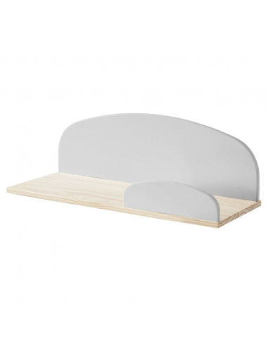 Vipack Mensola a Muro Kiddy 65 cm in Legno Grigio Freddo