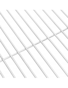 Griglia per Barbecue Rotonda Ø34,5 cm Acciaio Inossidabile 304