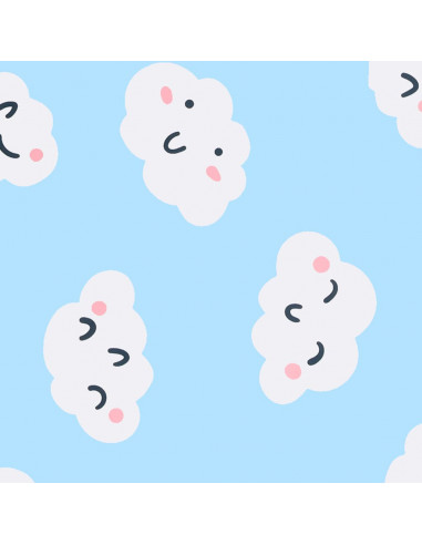 Tappeto Stampato Multicolore 160x230 cm in Tessuto