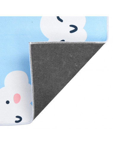 Tappeto Stampato Multicolore 160x230 cm in Tessuto