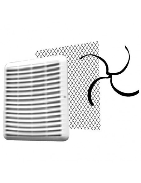 Griglia ventilazione Idro Bric SP0045GR Bianco Bianco