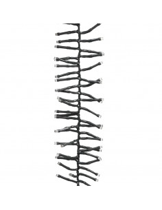 Gruppo Stringa LED con 1000 Luci LED Bianco Freddo 11 m in PVC