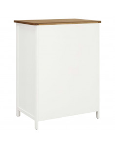 Guardaroba 76x52x105 cm in Legno Massello di Rovere