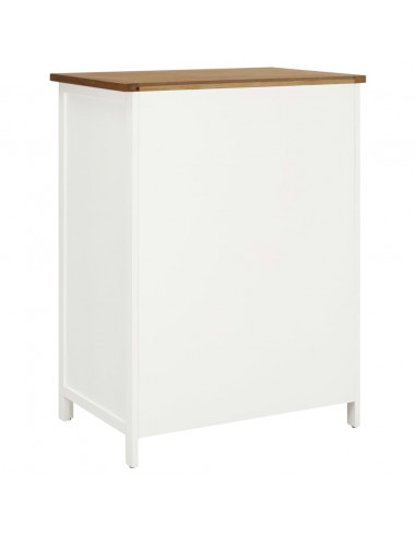 Guardaroba 76x52x105 cm in Legno Massello di Rovere