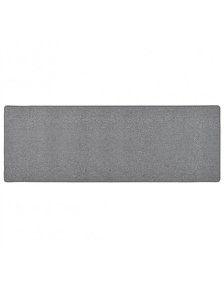 Tappeto Corsia Grigio Scuro 50x150 cm