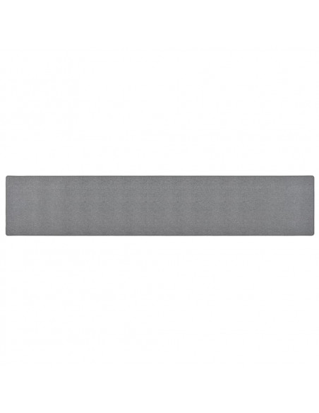 Tappeto Corsia Grigio Scuro 50x300 cm
