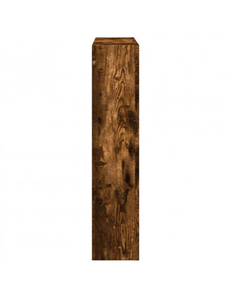Cornice per Camino Rovere Fumo 81x18x82 cm in Truciolato