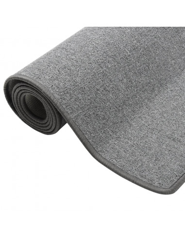 Tappeto Corsia Grigio Scuro 80x400 cm