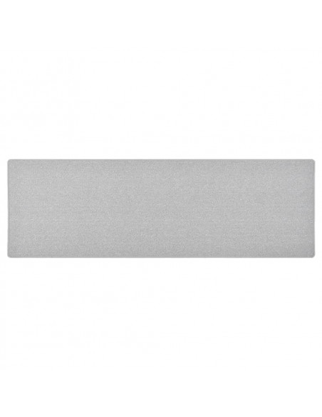 Tappeto Corsia Grigio Chiaro 80x250 cm