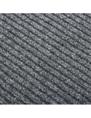 Tappeto Corsia Acchiappa Polvere 100x300 cm Grigio