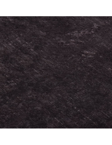 Tappeto Lavabile 120x180 cm Nero e Oro Antiscivolo