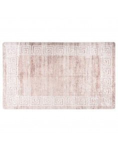 Tappeto Lavabile 120x180 cm Beige Antiscivolo
