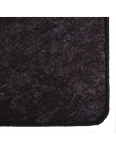 Tappeto Lavabile 80x150 cm Antracite Antiscivolo 2