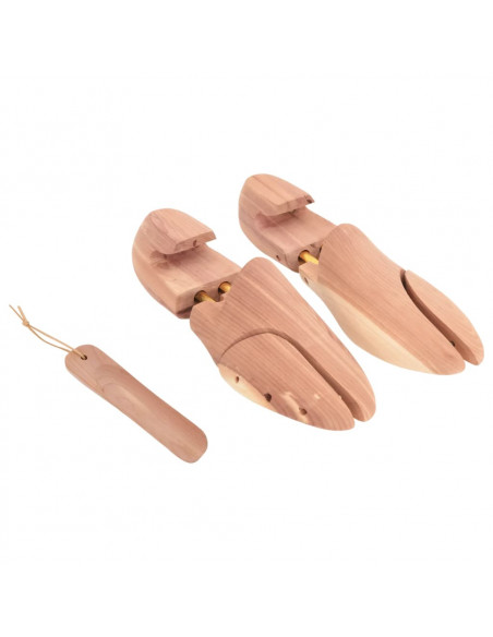 Allarga Scarpe con Calzascarpe EU 44-45 Legno Massello Cedro