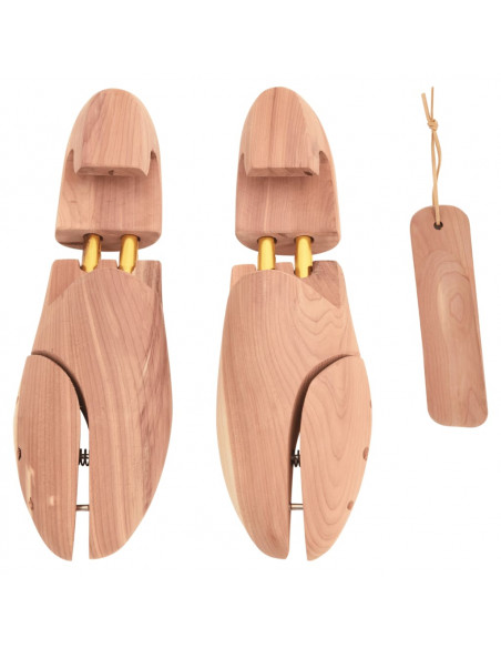 Allarga Scarpe con Calzascarpe EU 44-45 Legno Massello Cedro