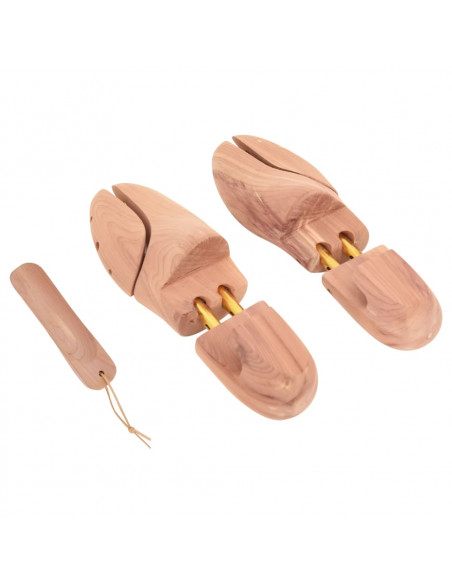 Allarga Scarpe con Calzascarpe EU 44-45 Legno Massello Cedro