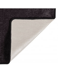 Tappeto Lavabile 80x300 cm Antracite Antiscivolo 2