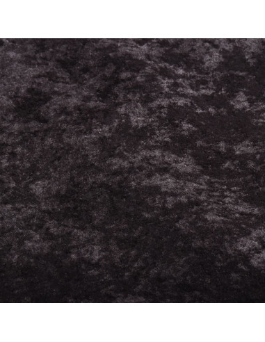 Tappeto Lavabile 80x300 cm Antracite Antiscivolo