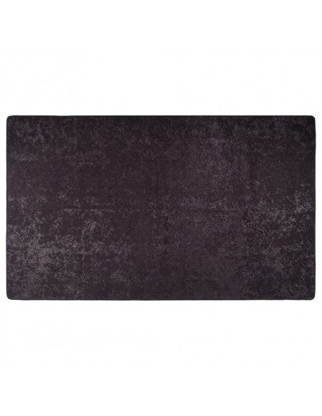 Tappeto Lavabile 120x180 cm Antracite Antiscivolo