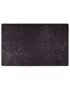 Tappeto Lavabile 160x230 cm Antracite Antiscivolo