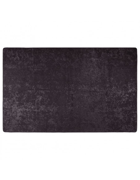 Tappeto Lavabile 160x230 cm Antracite Antiscivolo