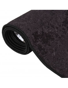 Tappeto Lavabile 160x230 cm Antracite Antiscivolo 2