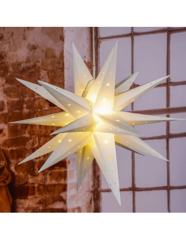 HI Luce di Natale Stella a LED 58 cm