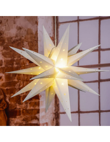 HI Luce di Natale Stella a LED 58 cm