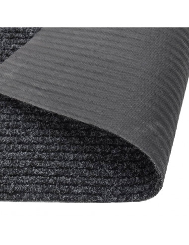 Tappeto Corsia Acchiappa Polvere 100x350 cm Antracite