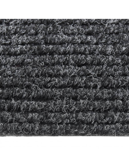 Tappeto Corsia Acchiappa Polvere 100x400 cm Antracite