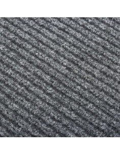 Tappeto Corsia Acchiappa Polvere 100x150 cm Grigio 2