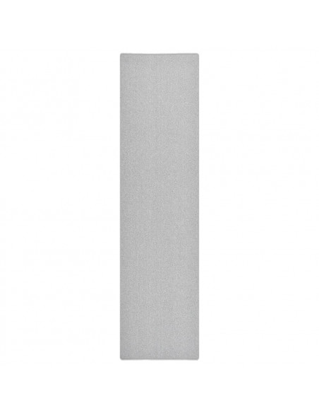 Tappeto Corsia Grigio Chiaro 80x300 cm