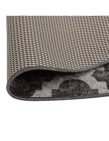 Tappeto Lavabile φ120 cm Multicolore Antiscivolo