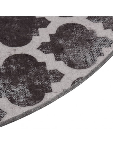 Tappeto Lavabile φ120 cm Multicolore Antiscivolo