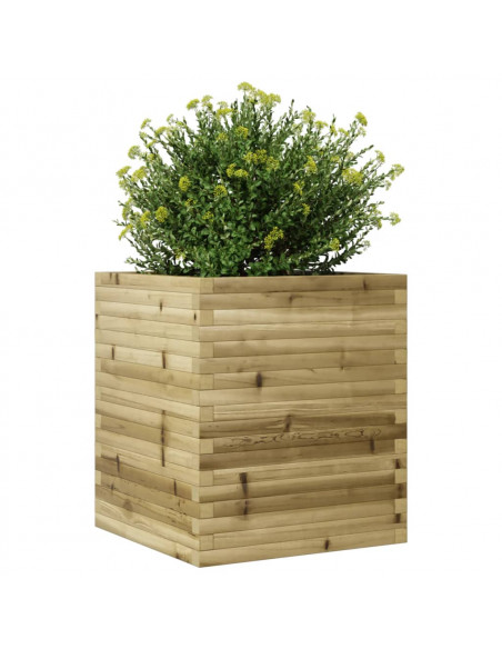 Fioriera da Giardino 60x60x68,5 cm in Legno di Pino Impregnato