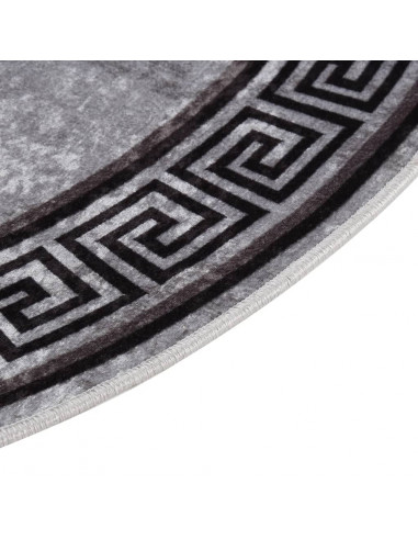 Tappeto Lavabile φ120 cm Multicolore Antiscivolo