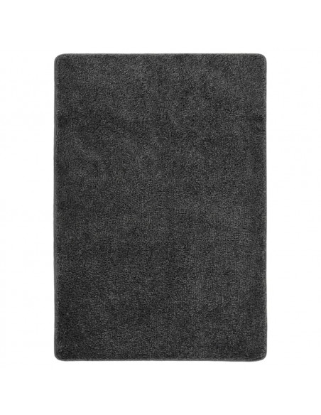 Tappeto Shaggy Grigio Scuro 120x170 cm Antiscivolo