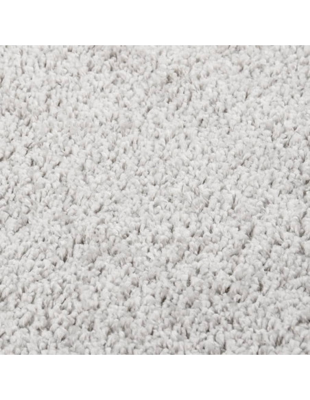 Tappeto Shaggy Grigio Chiaro 80x150 cm Antiscivolo